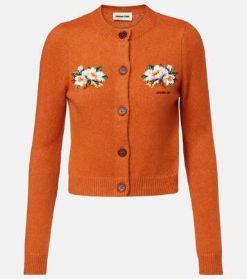 Cardigan aus Kaschmir und Baumwolle | Shushu/Tong