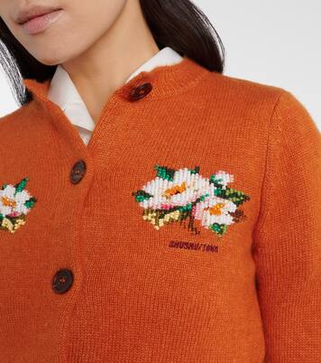 Cardigan aus Kaschmir und Baumwolle | Shushu/Tong