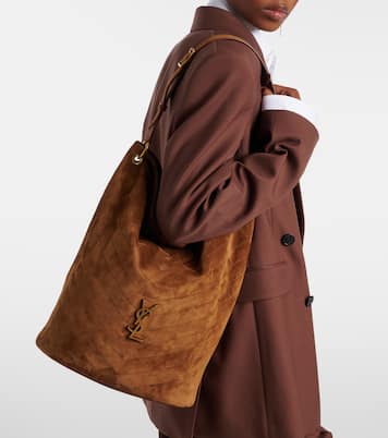 Niki Cassandre suede bucket bag | Saint Laurent
