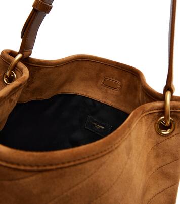 Niki Cassandre suede bucket bag | Saint Laurent