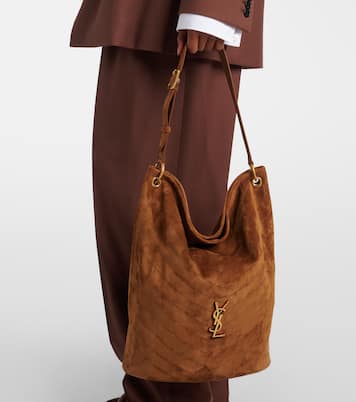 Niki Cassandre suede bucket bag | Saint Laurent