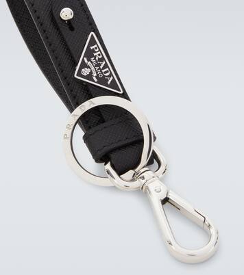 Schlüsselanhänger aus Saffiano-Leder | Prada