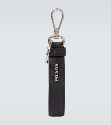 Schlüsselanhänger aus Saffiano-Leder | Prada