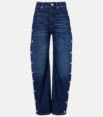 High-rise wide-leg jeans | Sportmax
