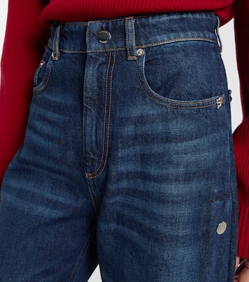 High-rise wide-leg jeans | Sportmax