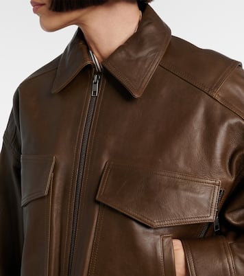 Bomberjacke Eugene aus Leder | Staud