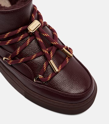 Full Leather Gloss leather snow boots | Inuikii