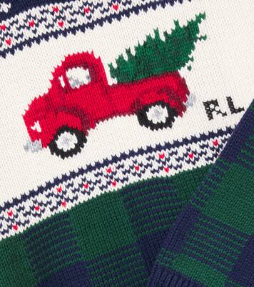 Pullover in cotone jacquard | Polo Ralph Lauren Kids