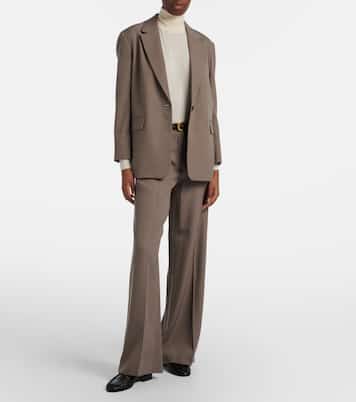 Leather penny loafers | The Row