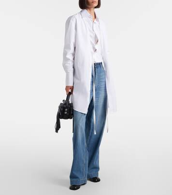 Distressed wide-leg jeans | Maison Margiela