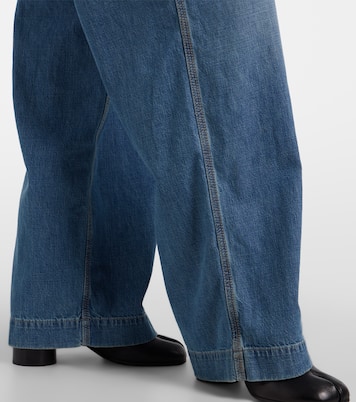 Distressed wide-leg jeans | Maison Margiela