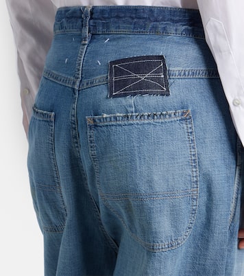 Distressed wide-leg jeans | Maison Margiela