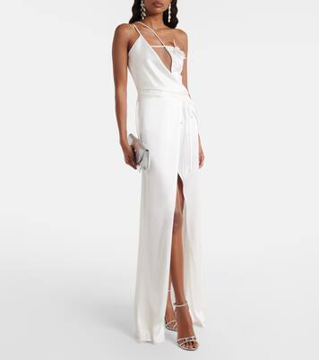 Floral-appliqué gown | David Koma