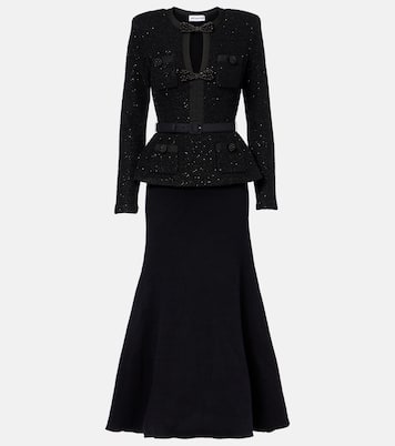 Midikleid mit Pailletten | Self-Portrait