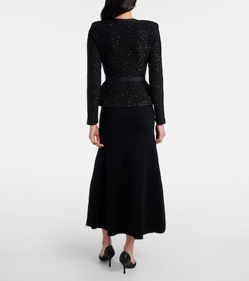 Midikleid mit Pailletten | Self-Portrait