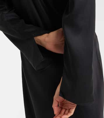 Salina silk charmeuse maxi dress | Asceno