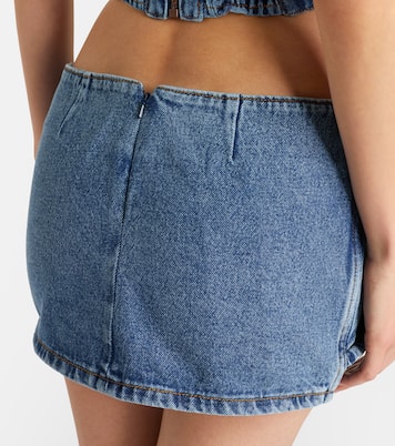 Minirock aus Denim | Magda Butrym