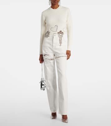 Jean ample à ornements | Area