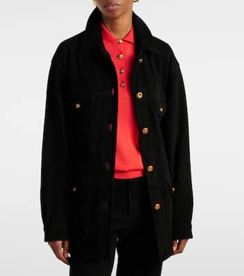 Jacke Sahariana aus Veloursleder | Blazé Milano