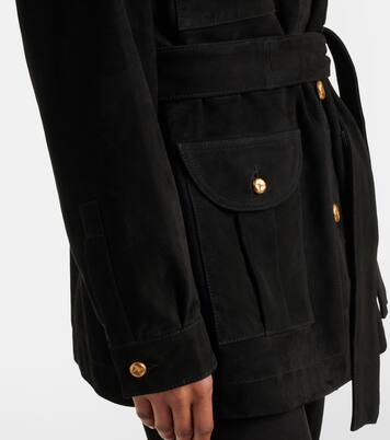 Jacke Sahariana aus Veloursleder | Blazé Milano