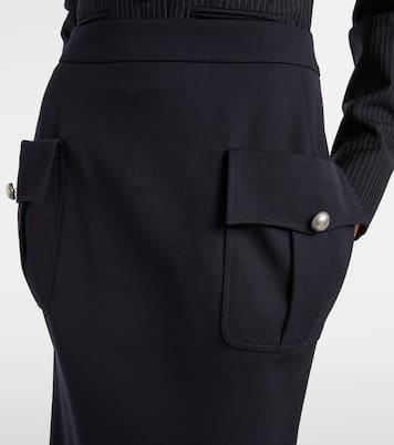 Wool pencil skirt | McQueen