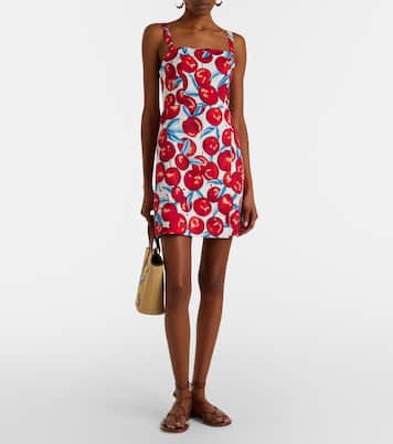 Printed linen minidress | Farm Rio