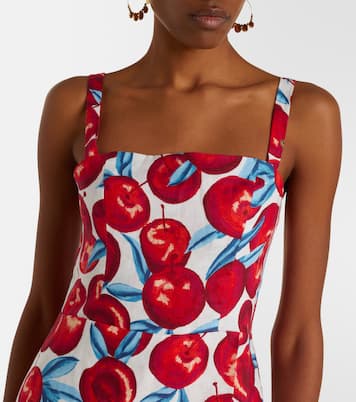 Printed linen minidress | Farm Rio