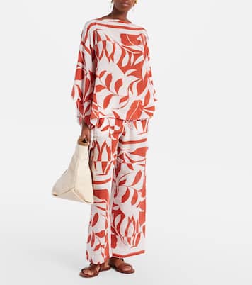 Ecru Small canvas tote bag | Max Mara