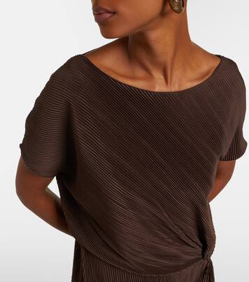 Pleated midi dress | Vince