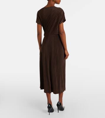 Pleated midi dress | Vince