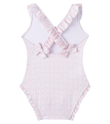 Opal floral ruffled swimsuit | La Coqueta