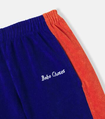 Bobo Choses cotton-blend terry sweatpants | Bobo Choses