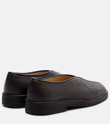 Zapatos slip-on Piped de piel | Lemaire