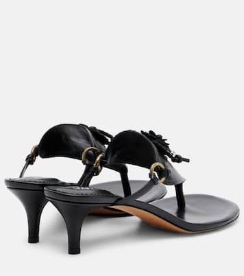 Ekyne embellished leather thong sandals | Isabel Marant
