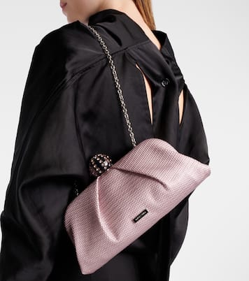 Verzierte Clutch Tequila aus Canvas | Aquazzura