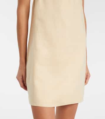 Pamela belted linen minidress | Posse