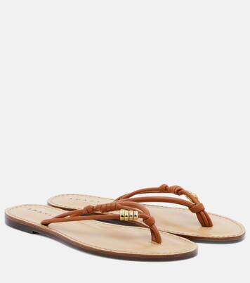 Tongs Kiwayu en cuir | Amanu