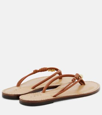 Tongs Kiwayu en cuir | Amanu