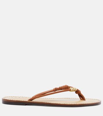 Tongs Kiwayu en cuir | Amanu
