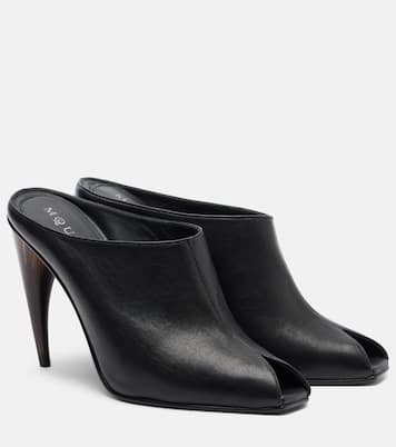 Leather mules  | McQueen