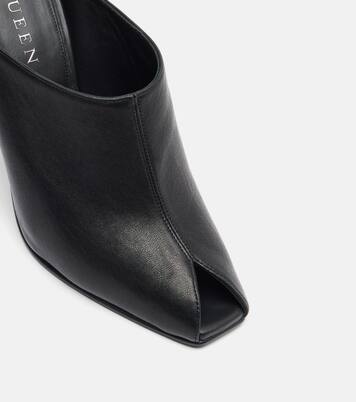 Leather mules  | McQueen