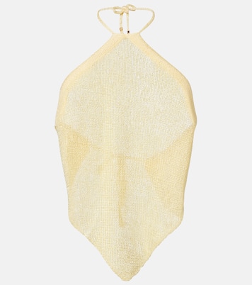 Liz sequined halterneck top | Bananhot