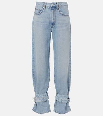 Cinched Hem wide-leg jeans | Agolde