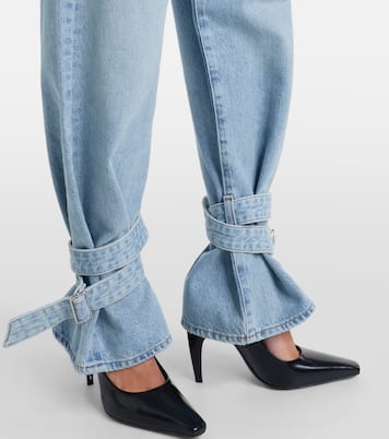 Cinched Hem wide-leg jeans | Agolde