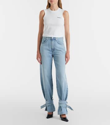 Cinched Hem wide-leg jeans | Agolde