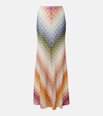 تنورة ماكسي محبوكة | Missoni