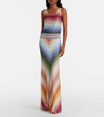 تنورة ماكسي محبوكة | Missoni
