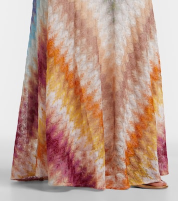 تنورة ماكسي محبوكة | Missoni