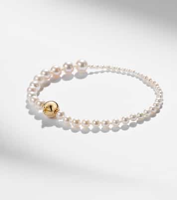 Petite Peggy 14kt gold (585/1000) bracelet with freshwater pearls | Sophie Bille Brahe