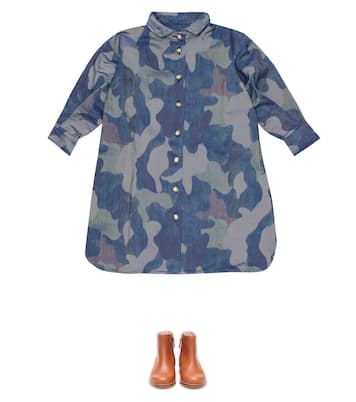 Moon cotton-blend shirt dress | Morley